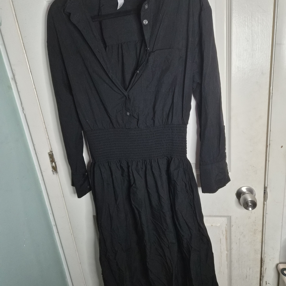 Elegant Black Women's Dress